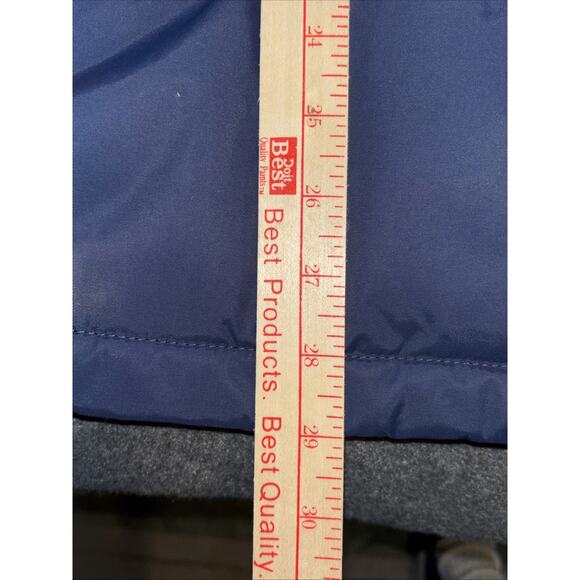 LL Bean Winter‎ Warmer Jacket 3x Sherpa Fleece Lined Coat Plus Size Navy 271138 - Picture 5 of 11